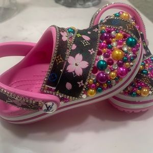 Custom crocs for toddler size 7c